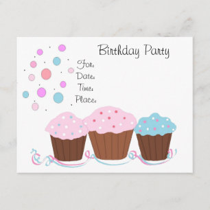 Invitation Fête d'anniversaire