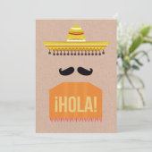 Invitation fête d'anniversaire (Debout devant)