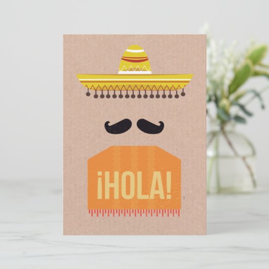 Invitation fête d'anniversaire (Debout devant)