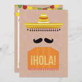 Invitation fête d'anniversaire (Devant / Derrière)