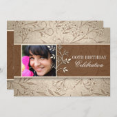 Invitation fête d'anniversaire (Devant / Derrière)