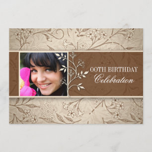 Invitation fête d'anniversaire
