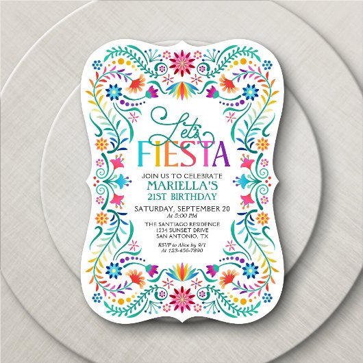 Invitation Fête d'anniversaire