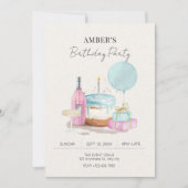 Invitation Fête d'anniversaire (Devant)