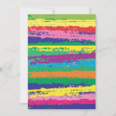 Invitation Fête d'anniversaire (Dos)