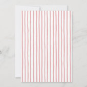 Invitation Fête d'anniversaire 1 an Wild One Jungle Safari (Dos)