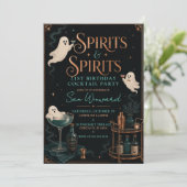 Invitation Fête d'anniversaire 21 ans de Spirits & Spirits (Debout devant)