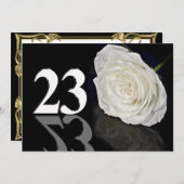 Invitation fête d'anniversaire 23 ans (Devant / Derrière)