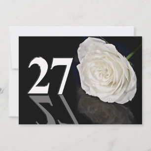 Invitation fête d'anniversaire 27 ans