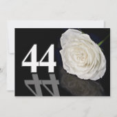 Invitation fête d'anniversaire 44 ans (Devant)