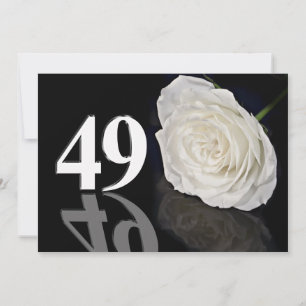 Invitation fête d'anniversaire 49 ans