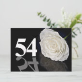 Invitation fête d'anniversaire 54 ans (Debout devant)