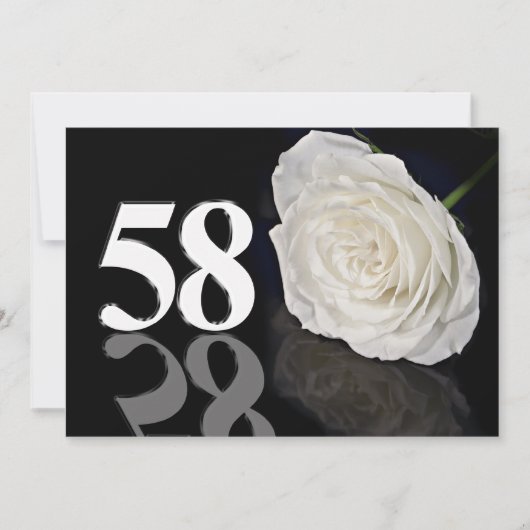 Invitation fête d'anniversaire 586 ans (Devant)