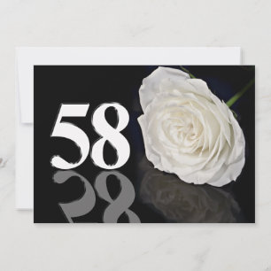 Invitation fête d'anniversaire 586 ans