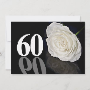Invitation fête d'anniversaire 60 ans