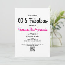 Fête d'anniversaire 60 ans BlackPink Moderne 60 an