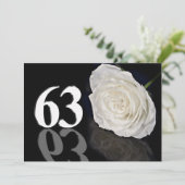 Invitation fête d'anniversaire 63 ans (Debout devant)