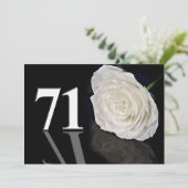 Invitation fête d'anniversaire 71 ans (Debout devant)