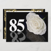 Invitation fête d'anniversaire 85 ans (Devant / Derrière)