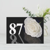 Invitation fête d'anniversaire 87 ans (Debout devant)