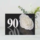 Invitation fête d'anniversaire 90years old (Debout devant)