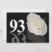 Invitation fête d'anniversaire 93 ans (Devant)