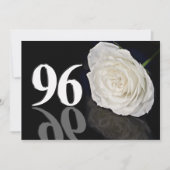 Invitation fête d'anniversaire 96 ans (Devant)