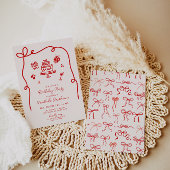 Invitation Fête d'anniversaire à main lunaire