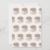 Invitation Fête d'anniversaire à thème Paris (Dos)