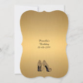 Invitation Fête d'anniversaire à tous les âges, Cheetah, Blac (Dos)