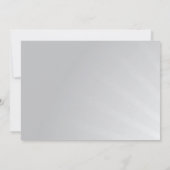 Invitation Fête d'anniversaire adulte de thème de casino de (Dos)