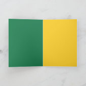 Invitation Fête d'anniversaire afro-africaine (Intérieur)