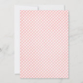 Invitation Fête D'Anniversaire Agricole Pour Fille, Oink Baa  (Dos)