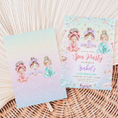 Invitation Fête d'anniversaire au Spa