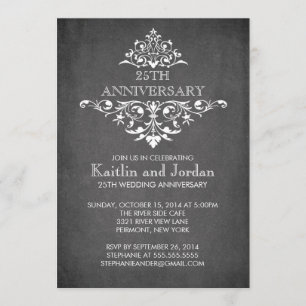 Invitation Fête d'anniversaire avec décoration moderne à la c
