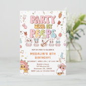 Invitation Fête d'anniversaire avec mes potes (Debout devant)