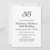 Invitation Fête d'anniversaire avec texte de calligraphie min (Dos)