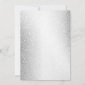 Invitation Fête d'anniversaire Cake Lavender Floral Aquarelle (Dos)