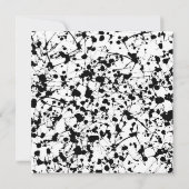 Invitation Fête d'anniversaire - Casquette du Black Paint Spl (Dos)