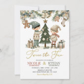 Invitation Fête d'anniversaire conjointe de deux fois plus de (Devant)