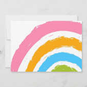 Invitation Fête d'anniversaire conjointe de frères et sœurs d (Dos)