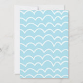 Invitation Fête D'Anniversaire Conjointe De Sirène Et De Requ (Dos)