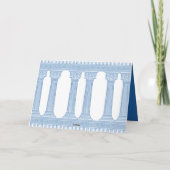 Invitation fête d'anniversaire couleur personnalisée avec tem (Dos)