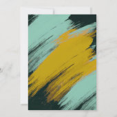 Invitation Fête d'anniversaire d'adolescent néon gamer (Dos)