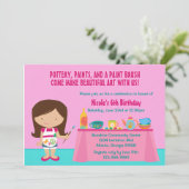 Invitation Fête d'anniversaire d'arts et de métiers de (Debout devant)