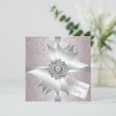 Invitation Fête d'anniversaire de 60 ans pour femme Arc-en-ci (Debout devant)