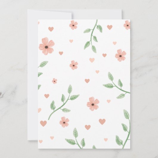 Invitation fête d'anniversaire de Bunny (Dos)