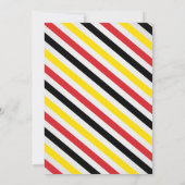 Invitation Fête d'anniversaire de camion pour garçon (Dos)