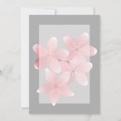 Invitation Fête d'anniversaire de Cherry Blossom (Dos)