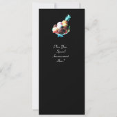 INVITATION FÊTE D'ANNIVERSAIRE DE CRÈME DE GLACE (Dos)
